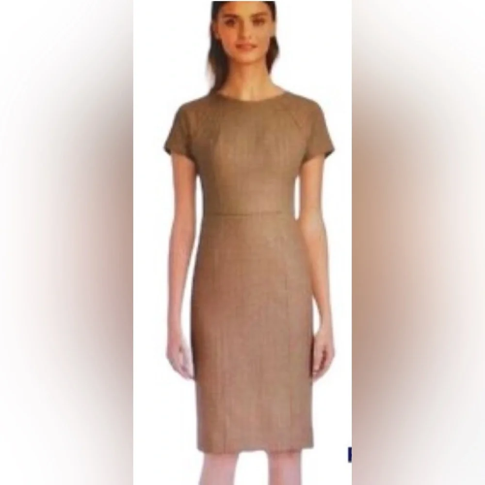 J Crew Dolman Dress In Double Serge Wool Size 14